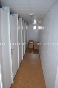 Сантехнический вагончик 9м - туалет